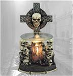 FSD31379 Gothic Flames Skull Burner